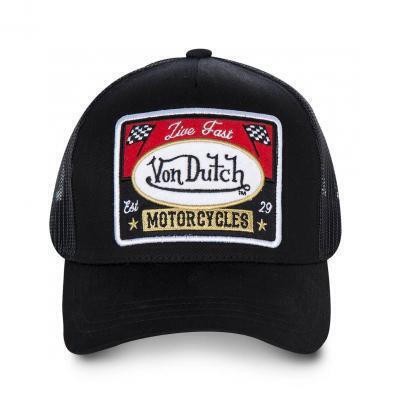 VON DUTCH Unisex Καπέλο Βαμβάκι/Πολυεστέρας Μαύρο VD/0/CAS1/BLACKY1B 126/BLACK 1823506