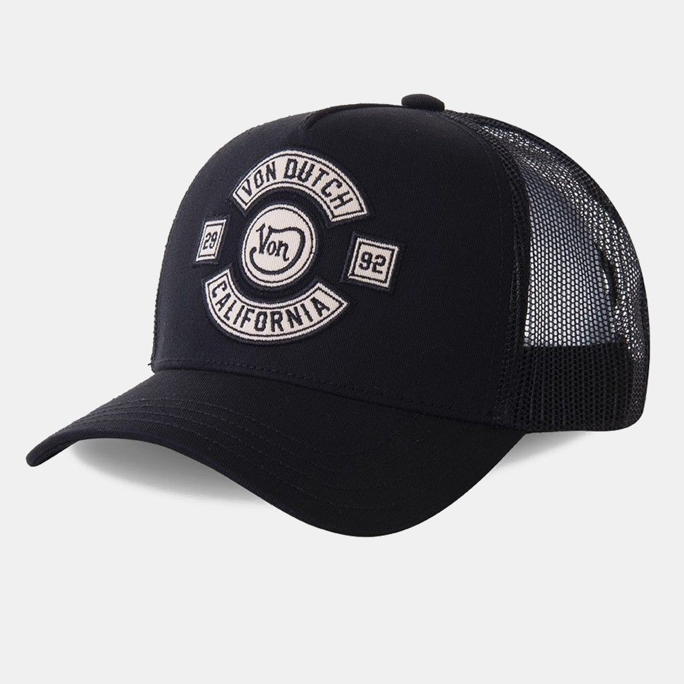 VON DUTCH Unisex Καπέλο Βαμβάκι/Πολυεστέρας Μαύρο VD/0/CAS1/BLKA/BLACK 1823507