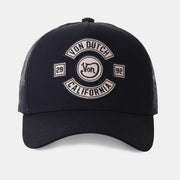 VON DUTCH Unisex Καπέλο Βαμβάκι/Πολυεστέρας Μαύρο VD/0/CAS1/BLKA/BLACK 1823507
