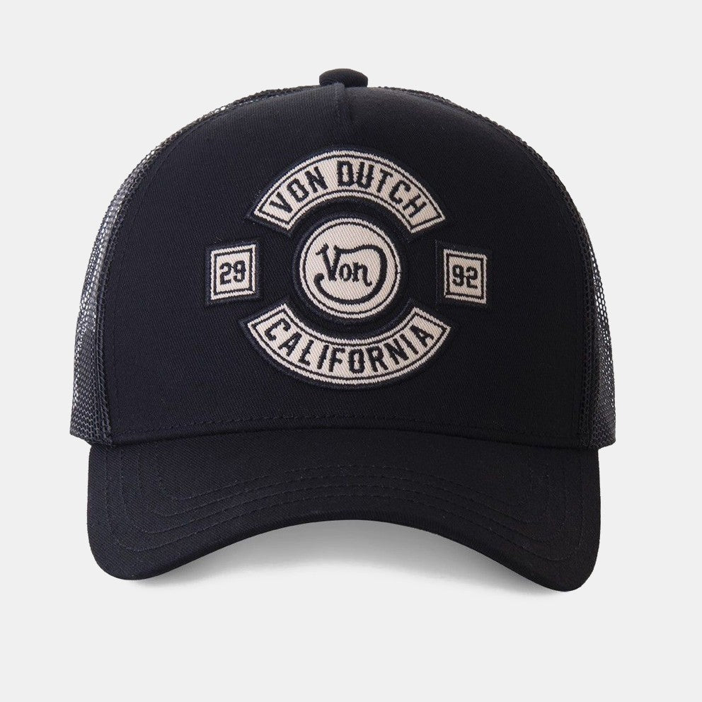 VON DUTCH Unisex Καπέλο Βαμβάκι/Πολυεστέρας Μαύρο VD/0/CAS1/BLKA/BLACK 1823507