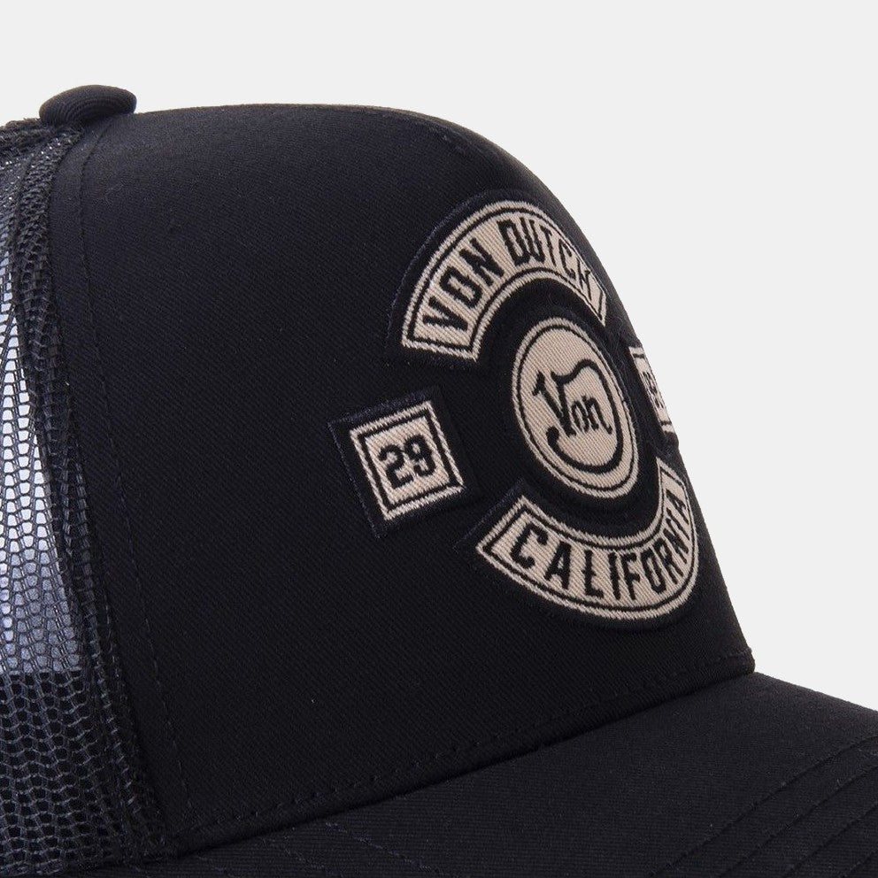 VON DUTCH Unisex Καπέλο Βαμβάκι/Πολυεστέρας Μαύρο VD/0/CAS1/BLKA/BLACK 1823507