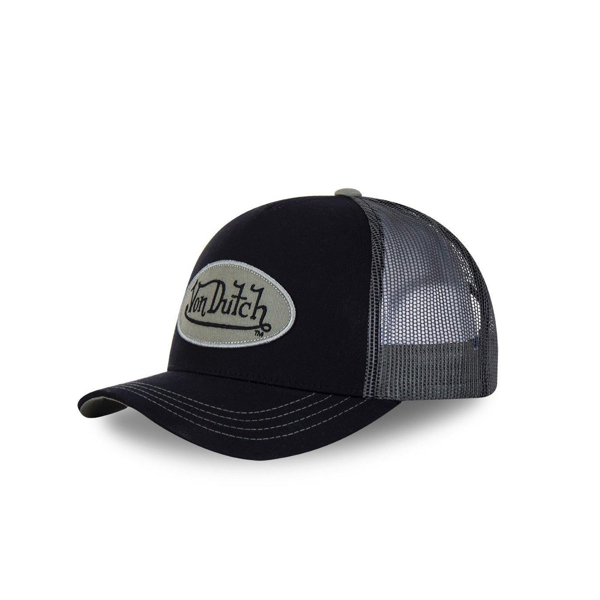 VON DUTCH Unisex Καπέλο Βαμβάκι/Πολυεστέρας Μαύρο VD/0/CAS1/COL/ARM/BLACK 1823509