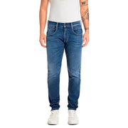 REPLAY Ανδρικό Παντελόνι Jeans ANBASS Βαμβάκι/Ελαστάνη Μπλε Slim Fit M914Y.000.87910A-007 DARK BLUE 1824993