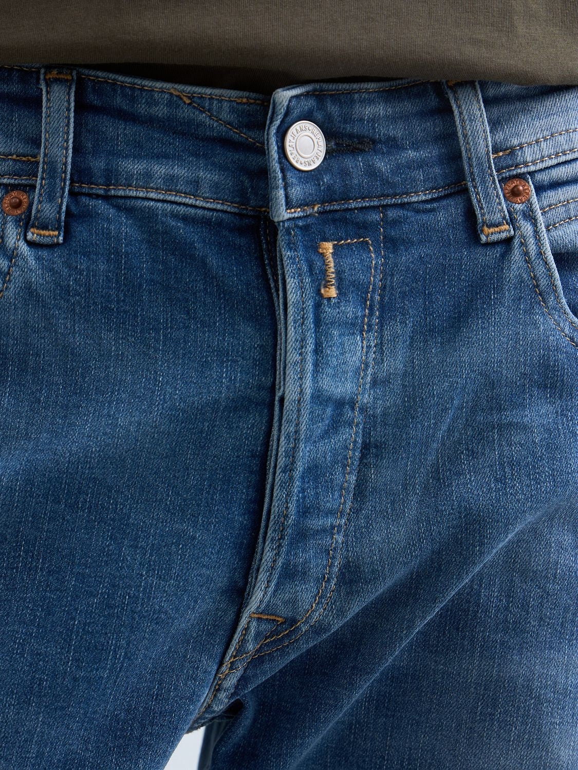 REPLAY Ανδρικό Παντελόνι Jeans Grover Βαμβάκι/Ελαστάνη Μπλε Regular Fit MA972.000.573844-007 MEDIUM BLUE 1824995