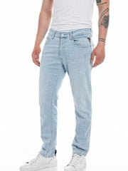 REPLAY Ανδρικό Παντελόνι Jeans WILLBI Βαμβάκι/Ελαστάνη Μπλε Slim Fit M1008.000.573438-010 1776851