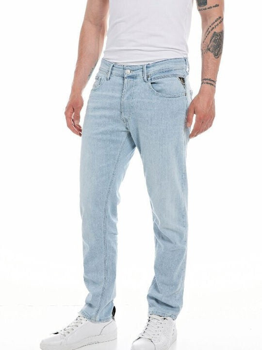 REPLAY Ανδρικό Παντελόνι Jeans WILLBI Βαμβάκι/Ελαστάνη Μπλε Slim Fit M1008.000.573438-010 1776851