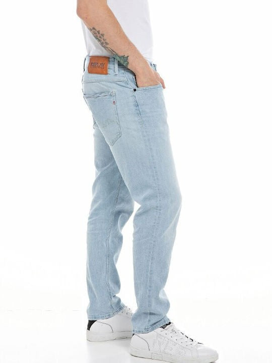 REPLAY Ανδρικό Παντελόνι Jeans WILLBI Βαμβάκι/Ελαστάνη Μπλε Slim Fit M1008.000.573438-010 1776851
