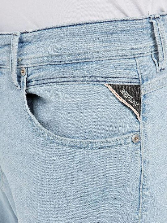 REPLAY Ανδρικό Παντελόνι Jeans WILLBI Βαμβάκι/Ελαστάνη Μπλε Slim Fit M1008.000.573438-010 1776851