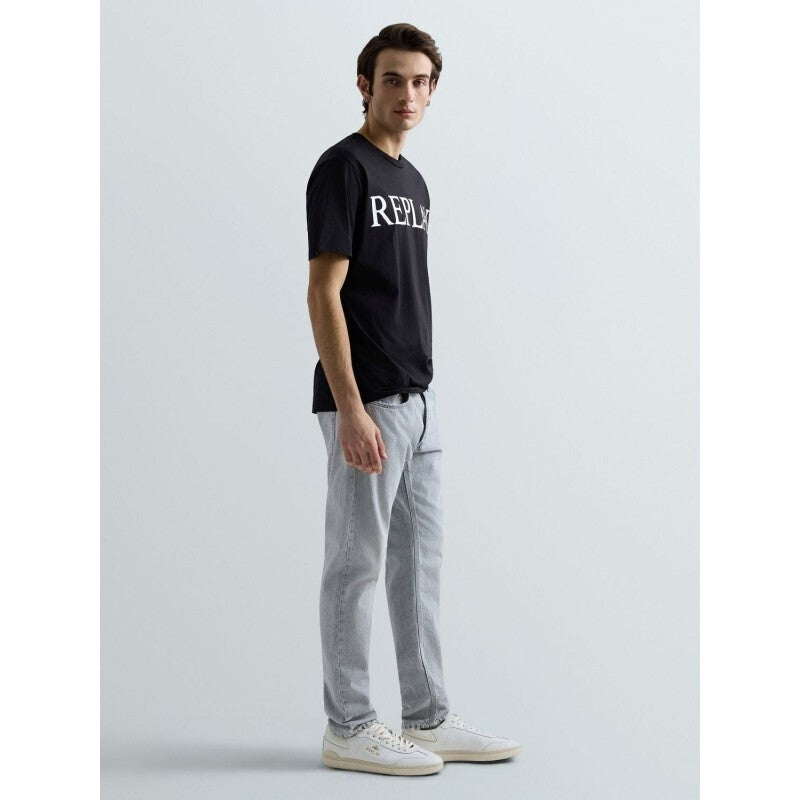 REPLAY Ανδρικό Παντελόνι Jeans WILLBI Βαμβάκι/Ελαστάνη Γκρί Regular Fit M1008.000.254168-095 L.GREY 1824992