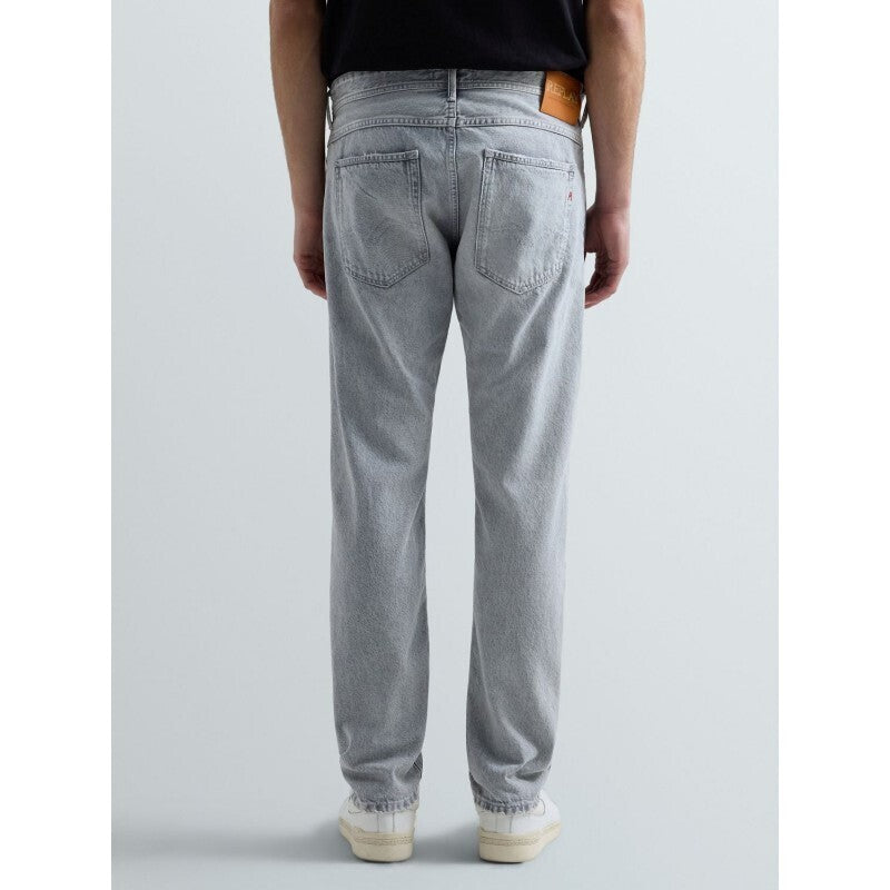 REPLAY Ανδρικό Παντελόνι Jeans WILLBI Βαμβάκι/Ελαστάνη Γκρί Regular Fit M1008.000.254168-095 L.GREY 1824992
