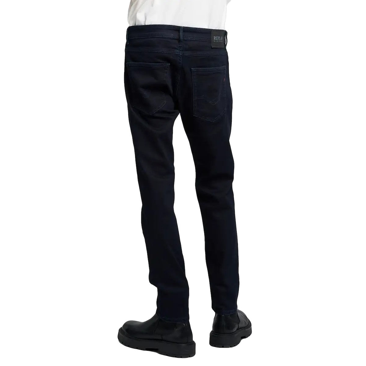 REPLAY Ανδρικό Παντελόνι Jeans WILLBI Βαμβάκι/Ελαστάνη Μπλέ Regular Fit M1008.000.573BB90-007 DARK BLUE 1820352