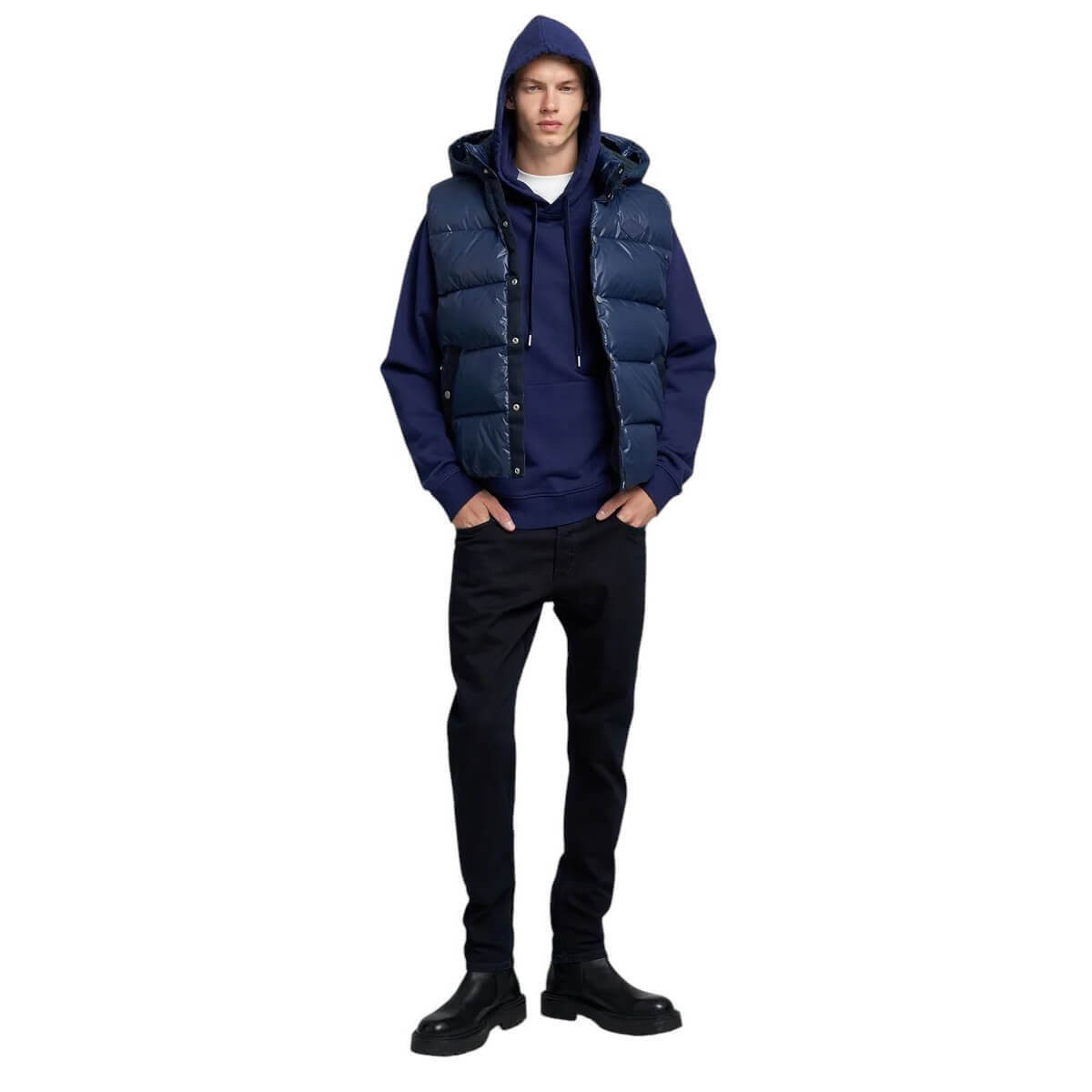 REPLAY Ανδρικό Παντελόνι Jeans WILLBI Βαμβάκι/Ελαστάνη Μπλέ Regular Fit M1008.000.573BB90-007 DARK BLUE 1820352
