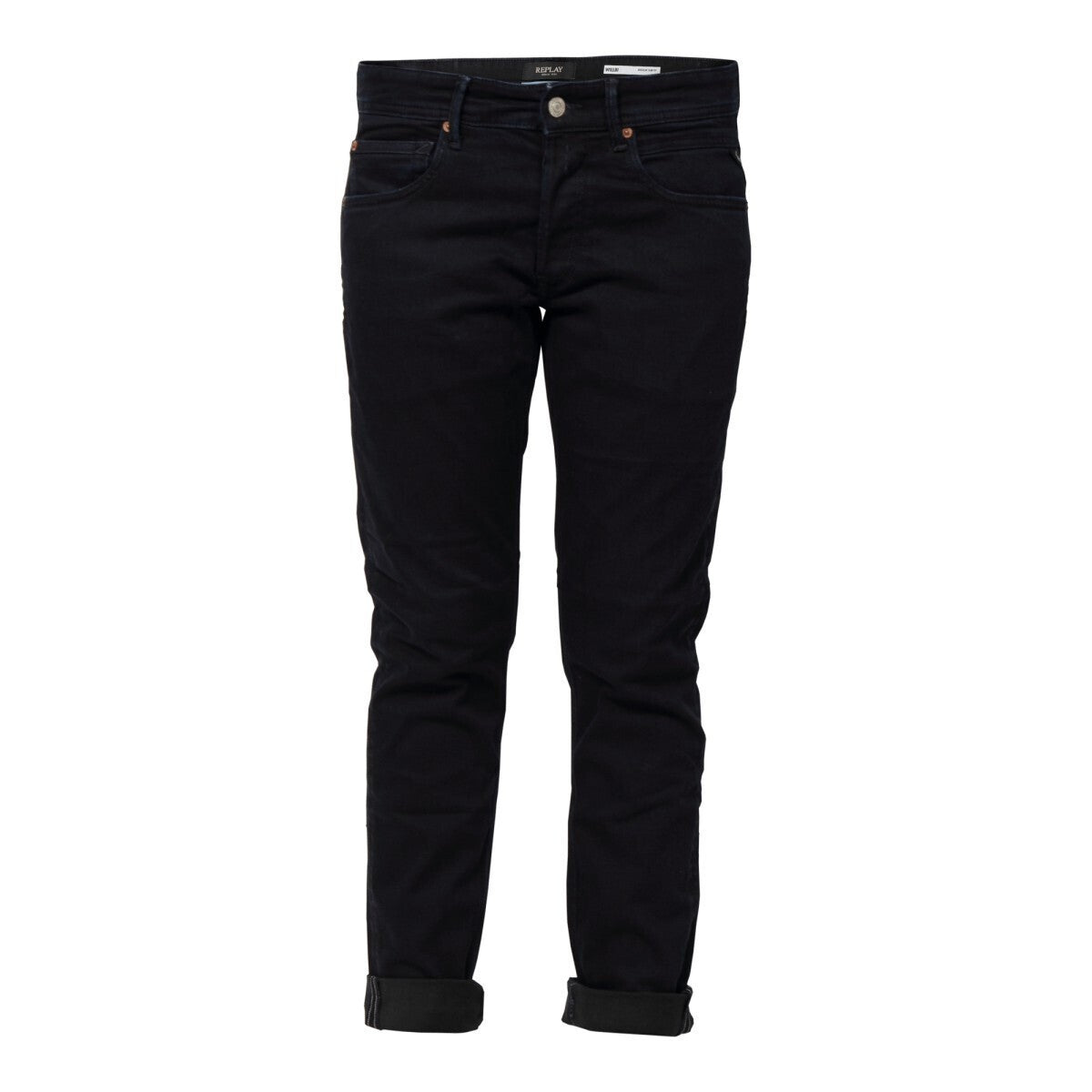 REPLAY Ανδρικό Παντελόνι Jeans WILLBI Βαμβάκι/Ελαστάνη Μπλέ Regular Fit M1008.000.573BB90-007 DARK BLUE 1820352