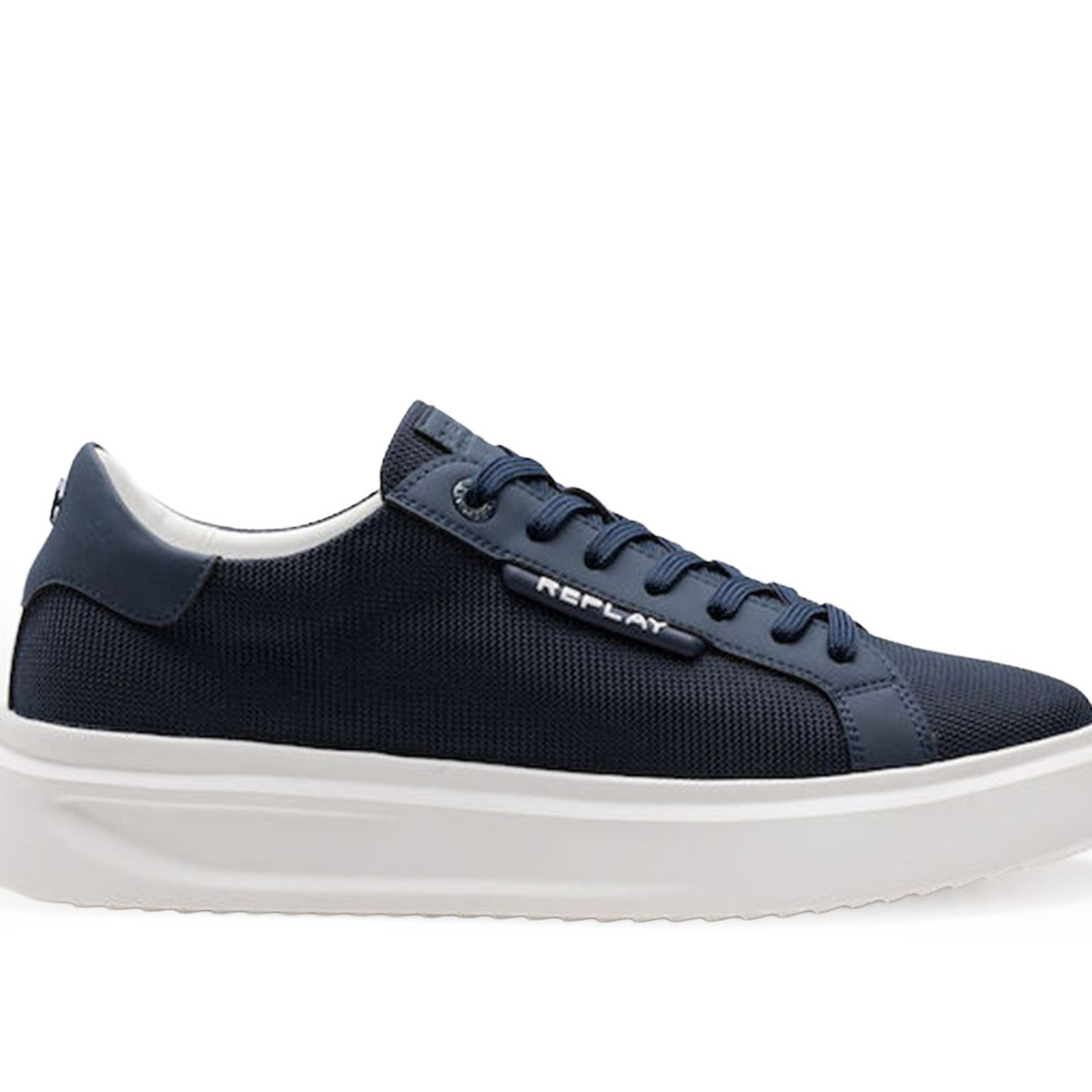 REPLAY Ανδρικά Sneakers Δέρμα/Ύφασμα Μπλέ GMZ8E.003.C0002T-040 NAVY 1824468