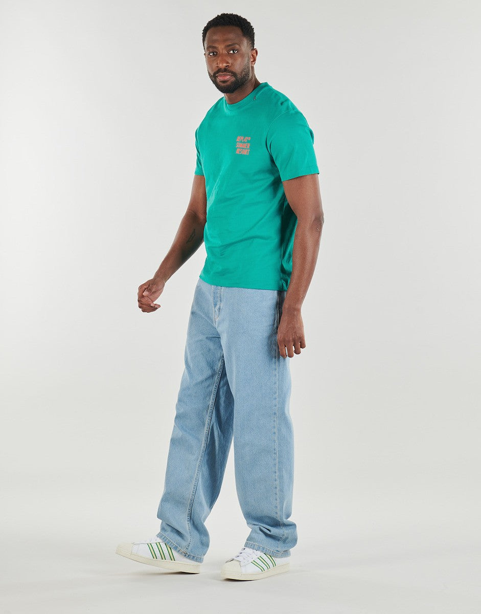 REPLAY Ανδρικό T-Shirt Βαμβάκι Πράσινο Regular Fit M3378.000.23608P-969 EMERALD 1824471