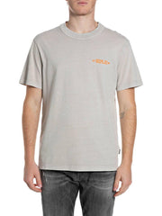 REPLAY Ανδρικό T-Shirt Βαμβάκι Γκρί Regular Fit M3398.000.22662N-772 PEARL GREY 1825217
