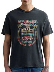 REPLAY Ανδρικό T-Shirt Βαμβάκι Μαύρο Regular Fit M3517.000.23792M-099 BLACKBOARD 1824475