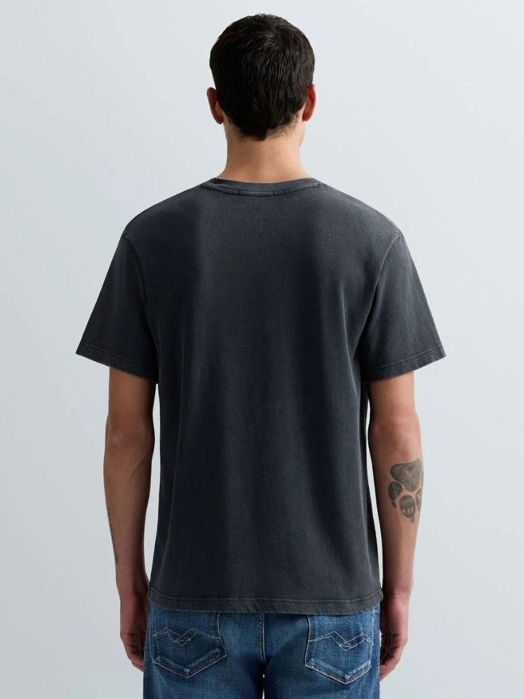 REPLAY Ανδρικό T-Shirt Βαμβάκι Μαύρο Regular Fit M3517.000.23792M-099 BLACKBOARD 1824475