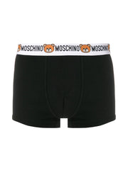 MOSCHINO Ανδρικα Εσώρουχα Boxers Βαμβάκι/Ελαστάνη Μαύρο Regular Fit 1A1387440225K/0555 1813373