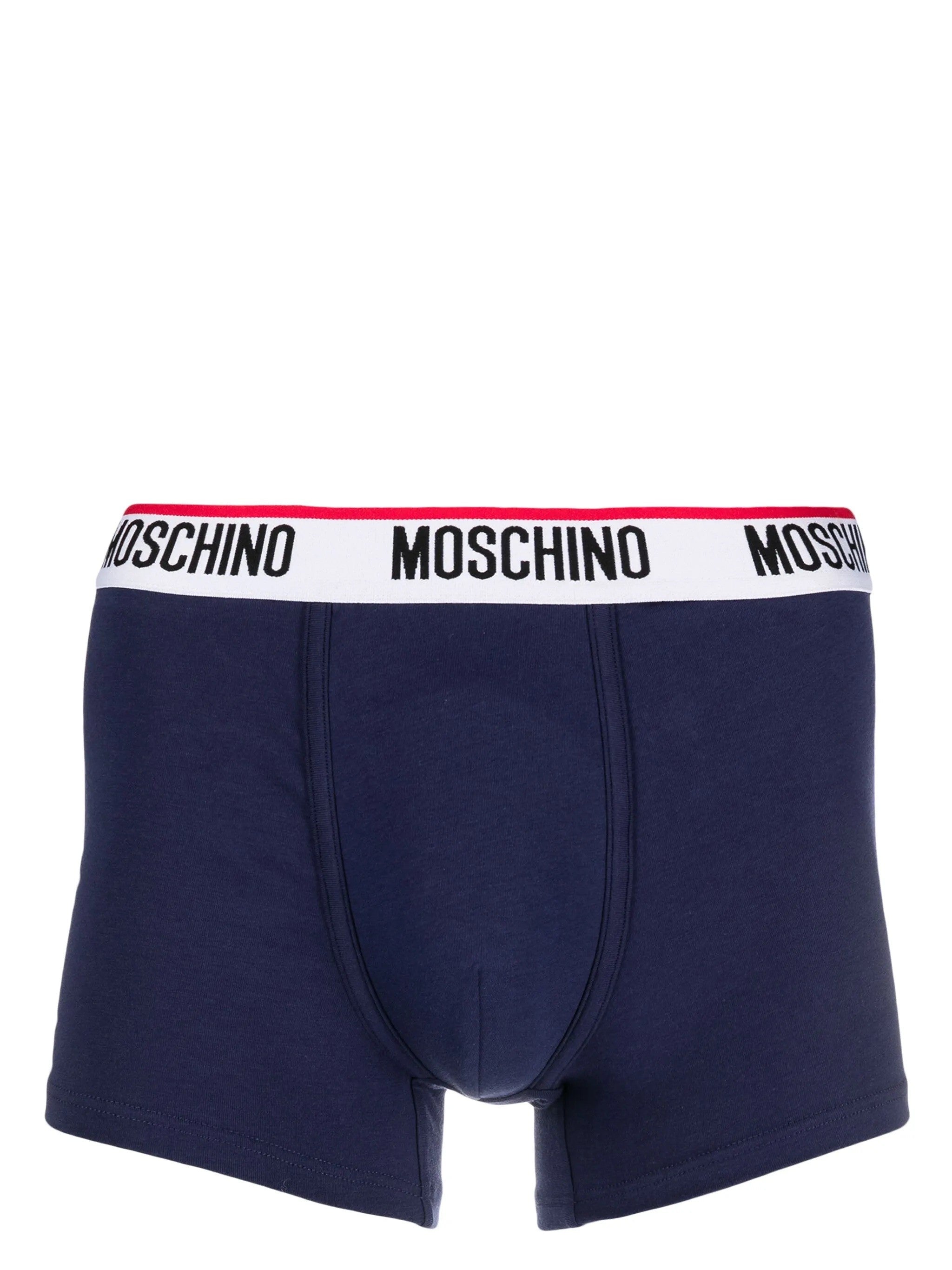 MOSCHINO Ανδρικα Εσώρουχα Boxers Βαμβάκι/Ελαστάνη Μπλέ Regular Fit 1A1394430025K/0290 1813375