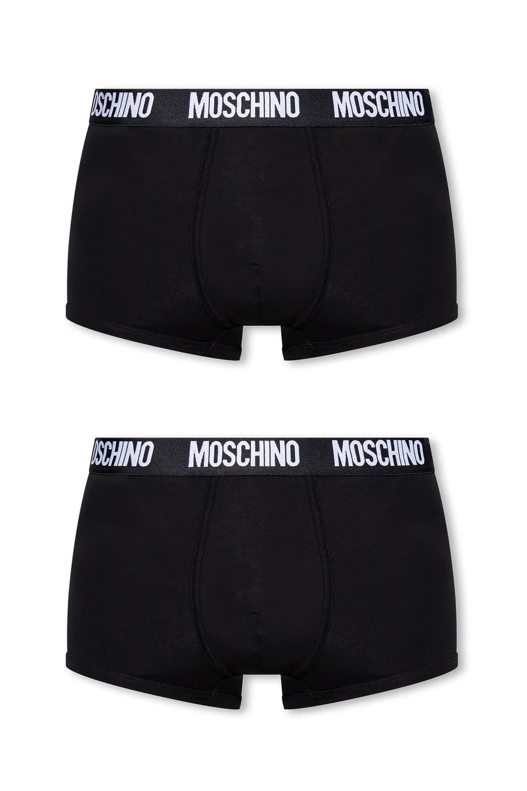 MOSCHINO Ανδρικα Εσώρουχα Boxers Βαμβάκι/Ελαστάνη Μαύρο Regular Fit 1A1389430125K/0555 1813374