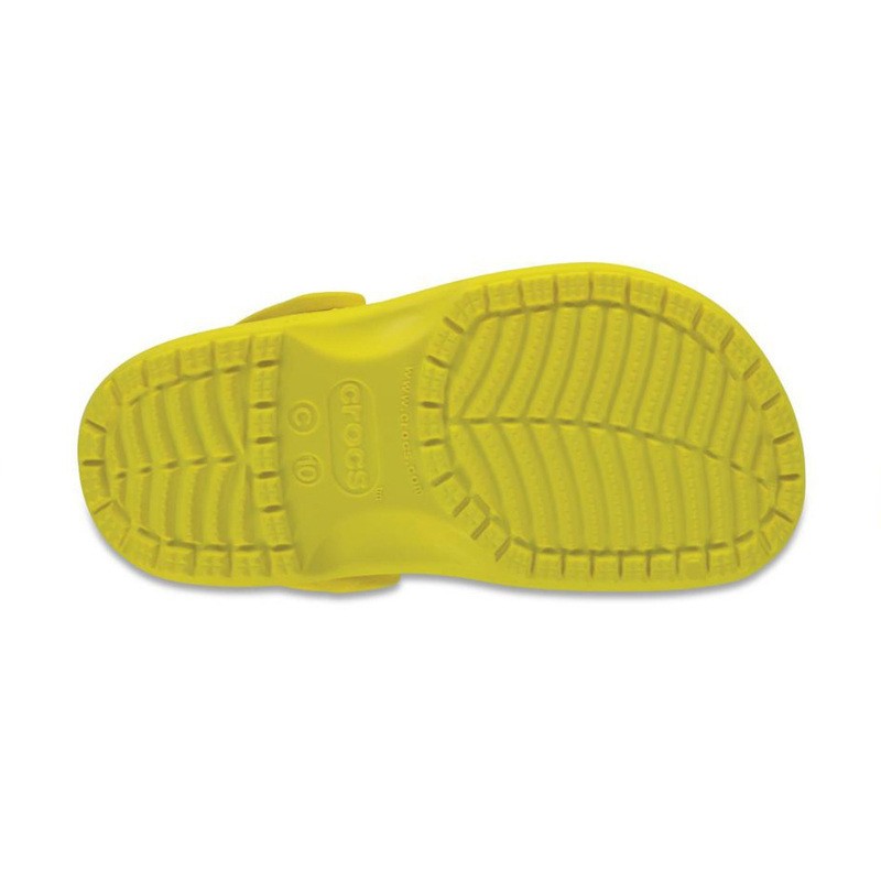 CROCS Παιδικά Ανατομικά Σαμπό Classic K Croslite Κίτρινα 206991-C11 Lemon 1766663