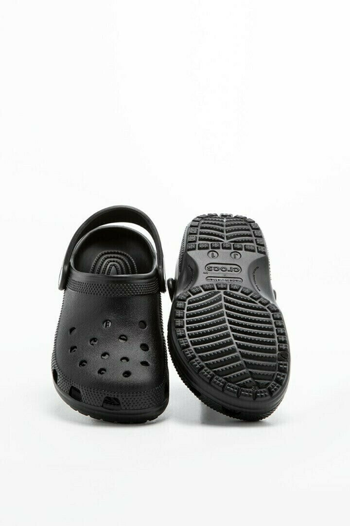 CROCS Παιδικά Σαμπό Ανατομικά Classic K Croslite Μαύρα 206991-001 Black 1810750