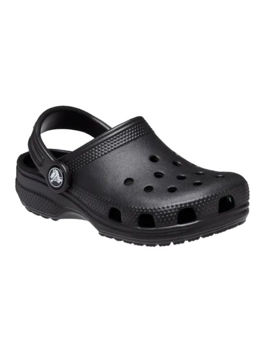CROCS Παιδικά Σαμπό Ανατομικά Classic Clog T Croslite Μαύρα 206990-E61040-001 Black 1815021
