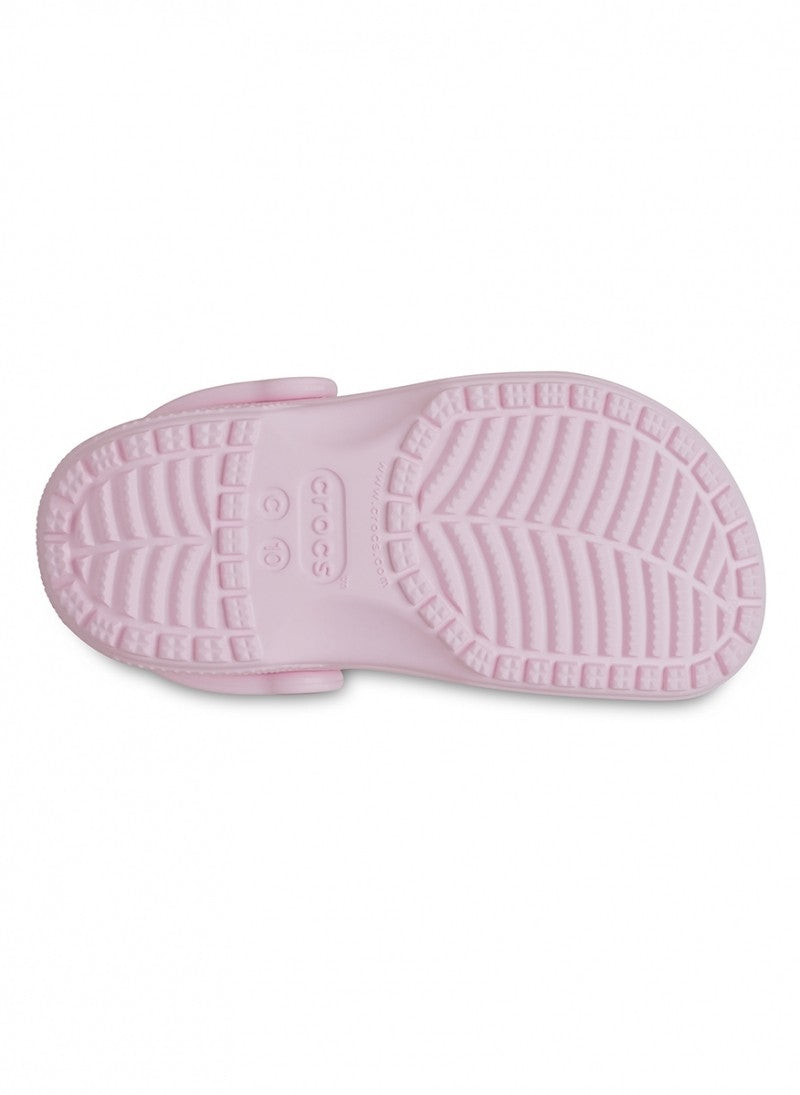 CROCS Παιδικά Σαμπό Ανατομικά Classic Clog T Croslite Ρόζ 206990-6ZW Pink Milk 1815021