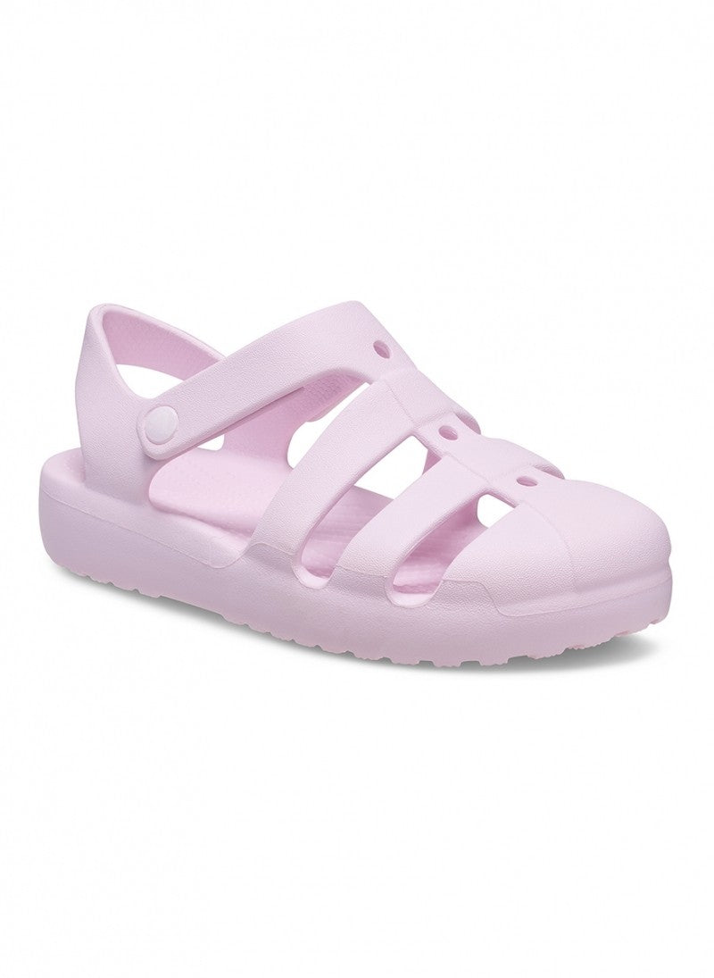 CROCS Παιδικά Σανδάλια Ανατομικά Classic Fisherman Croslite Ρόζ 210625-6ZW Pink Milk 1815413
