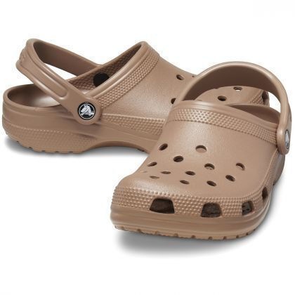 CROCS Unisex Ανατομικά Σαμπό Classic Croslite Καφέ 10001-2Q9 Latte 1815273