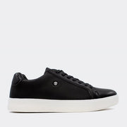 ROBINSON Ανδρικά Sneakers Οικολογικό Δέρμα Μαύρο 4847/02BLK 1824796