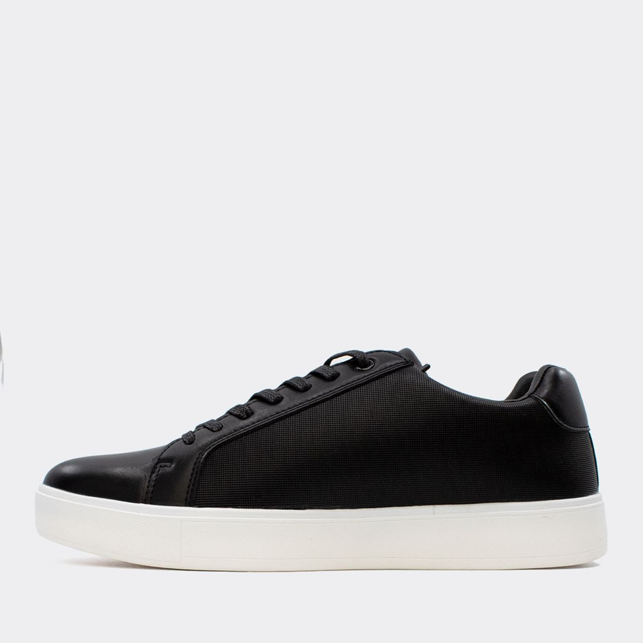 ROBINSON Ανδρικά Sneakers Οικολογικό Δέρμα Μαύρο 4847/02BLK 1824796