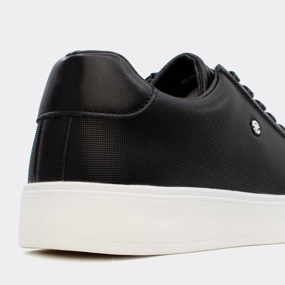 ROBINSON Ανδρικά Sneakers Οικολογικό Δέρμα Μαύρο 4847/02BLK 1824796