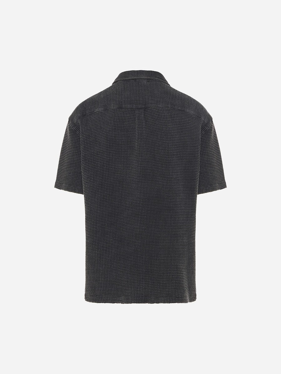 DIRTY LAUDRY Ανδρικό Πουκάμισο Βαμβάκι Μαύρο Regular Fit DLMS000150/VINTAGE BLACK DLMS000150