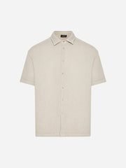 DIRTY LAUDRY Ανδρικό Πουκάμισο Βαμβάκι Μπέζ Regular Fit DLMS000150/SAND DLMS000150