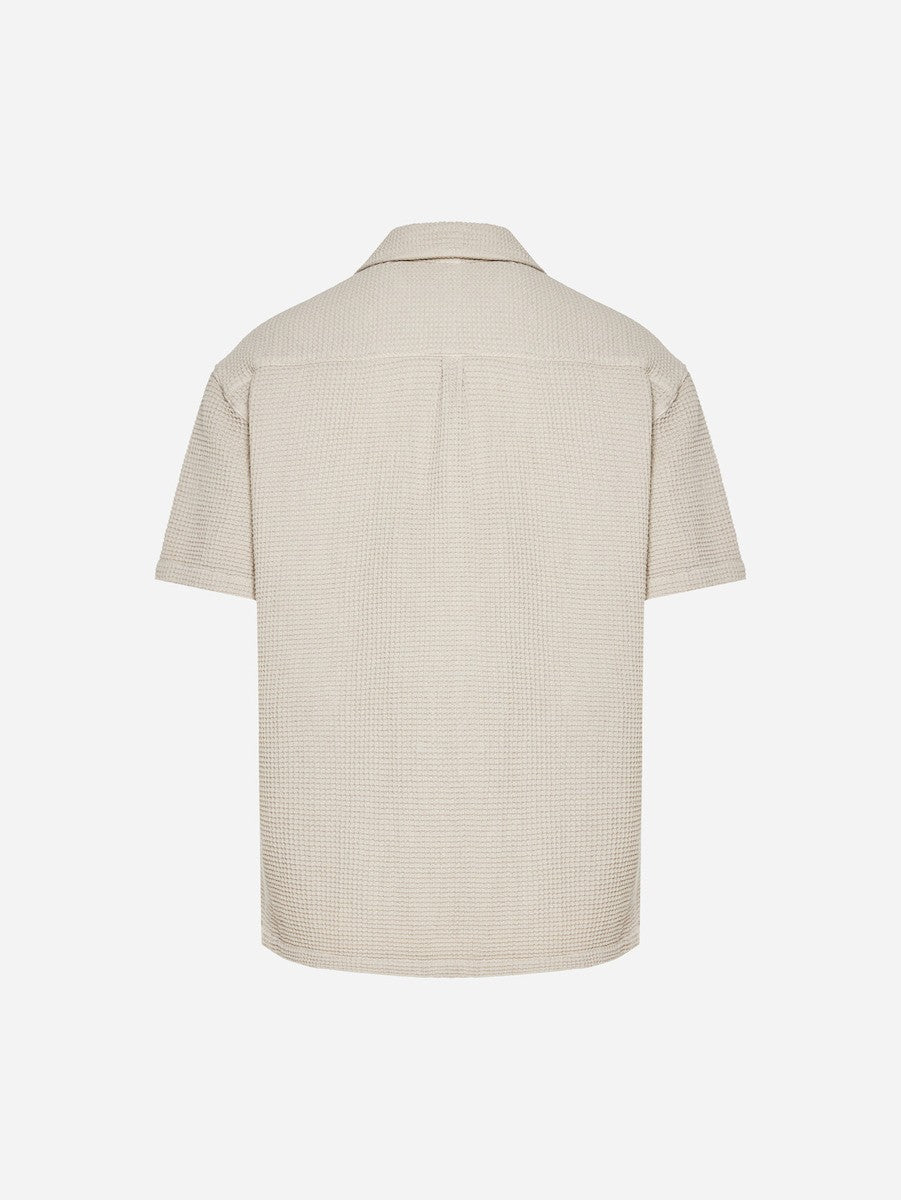 DIRTY LAUDRY Ανδρικό Πουκάμισο Βαμβάκι Μπέζ Regular Fit DLMS000150/SAND DLMS000150