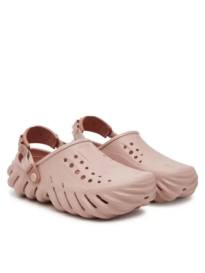 CROCS Unisex Ανατομικά Σαμπό Echo Clog Croslite Ρόζ 207937-6TY-Pink Clay 1815275