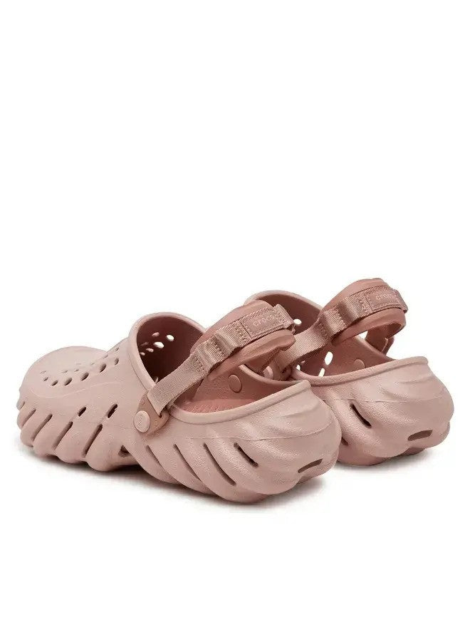 CROCS Unisex Ανατομικά Σαμπό Echo Clog Croslite Ρόζ 207937-6TY-Pink Clay 1815275
