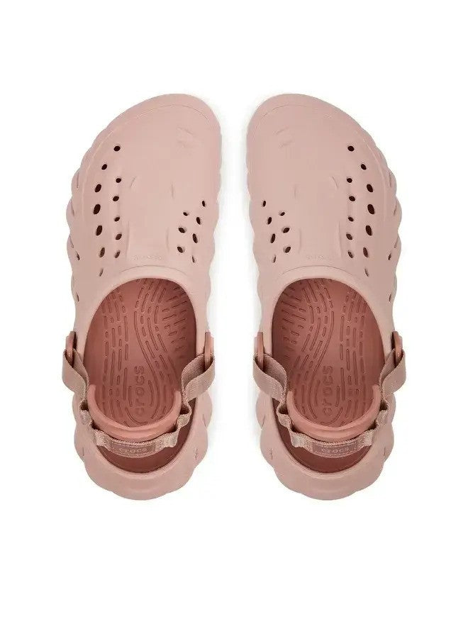 CROCS Unisex Ανατομικά Σαμπό Echo Clog Croslite Ρόζ 207937-6TY-Pink Clay 1815275