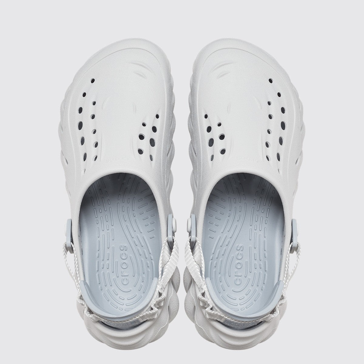 CROCS Unisex Ανατομικά Σαμπό Echo Clog Croslite Γκρί 207937-001FT-Atmosphere 1815275