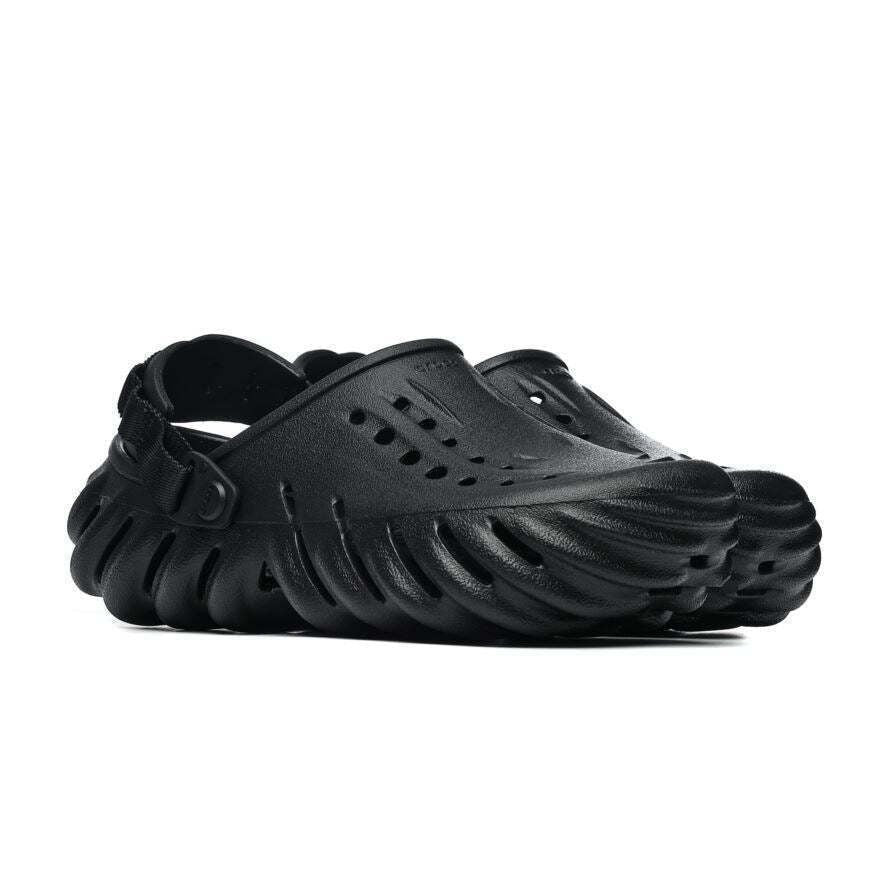 CROCS Unisex Ανατομικά Σαμπό Echo Clog Croslite Μαύρα 207937-001-Black 1815275