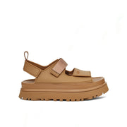 UGG Australia Γυναικεία Σανδάλια GoldenGlow Συνθετικό/Ύφασμα Καφέ 1152685/BRWN BISON BROWN 1822195
