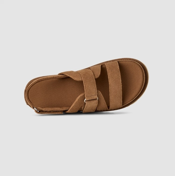 UGG Australia Γυναικεία Σανδάλια Goldenstar Gleam Δέρμα Καφέ 1175122/00KD 1822592