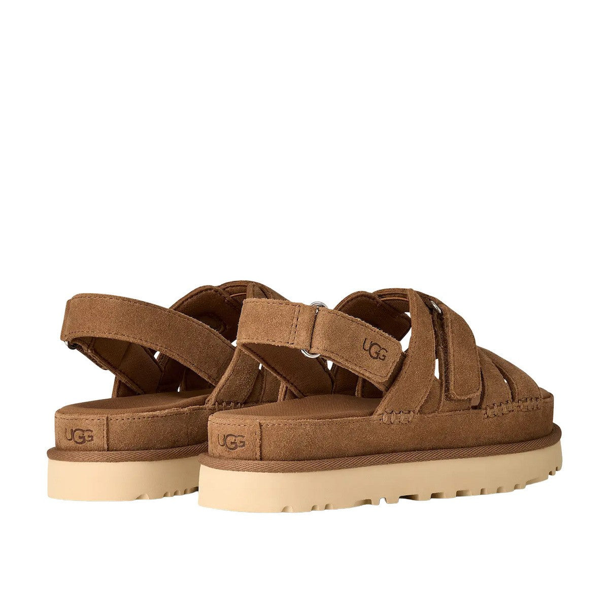 UGG Australia Γυναικεία Σανδάλια Goldenstar Gleam Δέρμα Καφέ 1175122/00KD 1822592