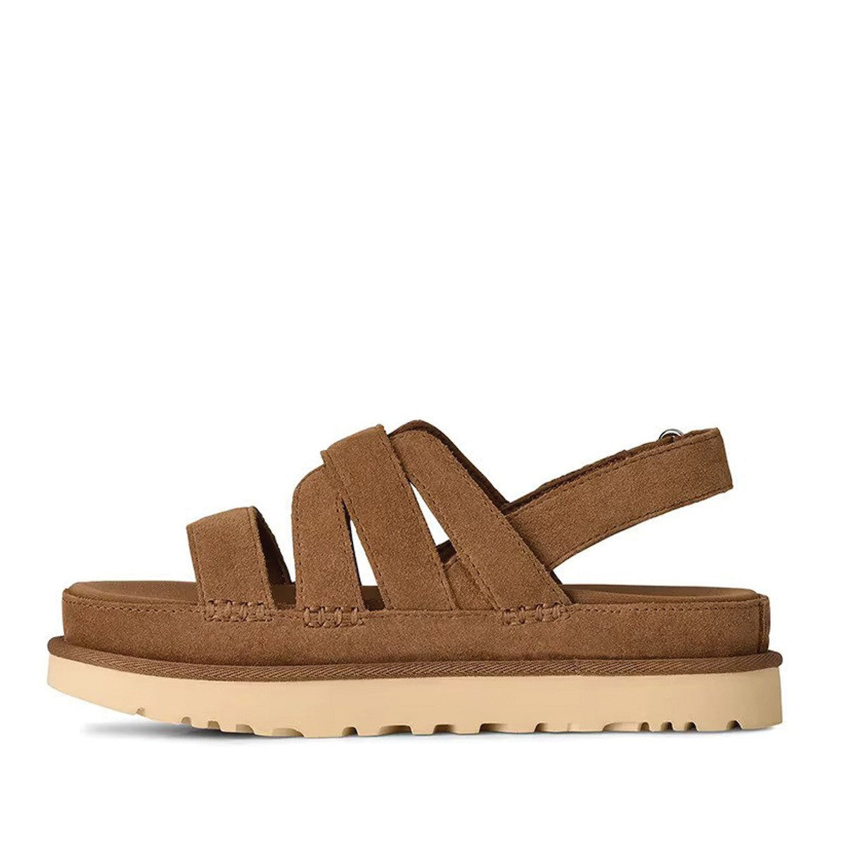 UGG Australia Γυναικεία Σανδάλια Goldenstar Gleam Δέρμα Καφέ 1175122/00KD 1822592