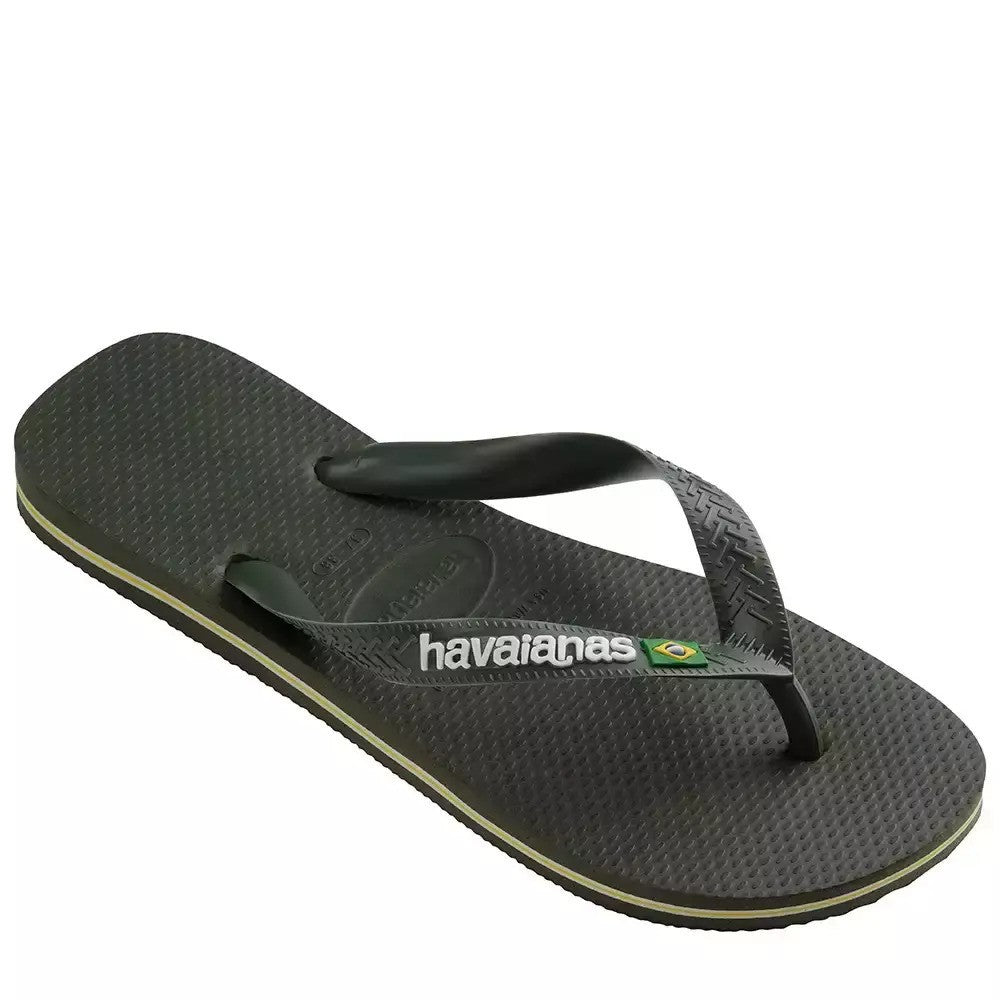 HAVAIANAS Ανδρικές Σαγιονάρες Καουτσούκ Χακί 4110850.5983.412/GREEN OLIVE 1813459
