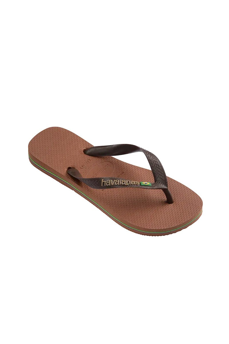 HAVAIANAS Ανδρικές Σαγιονάρες Καουτσούκ Καφέ 4110850.0281.412/RUST/DARK BROWN 1825953