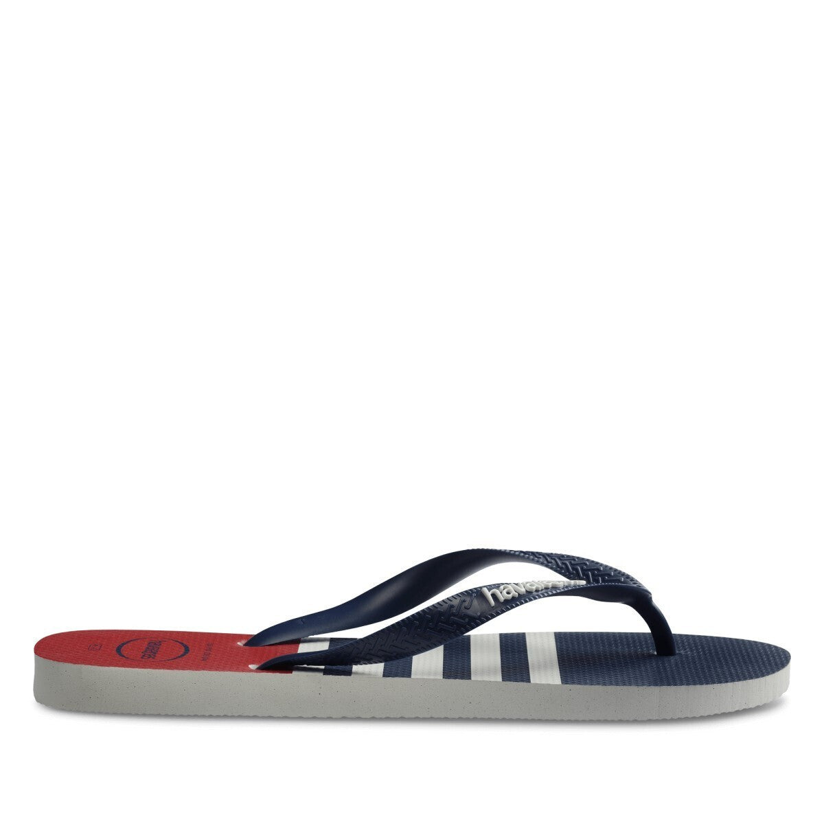 HAVAIANAS Unisex Σαγιονάρες Καουτσούκ Μπλέ/Κόκκινο 41371260.1364.412/WHITE/MARINE BLUE/APACHE RED 1825961.2.3