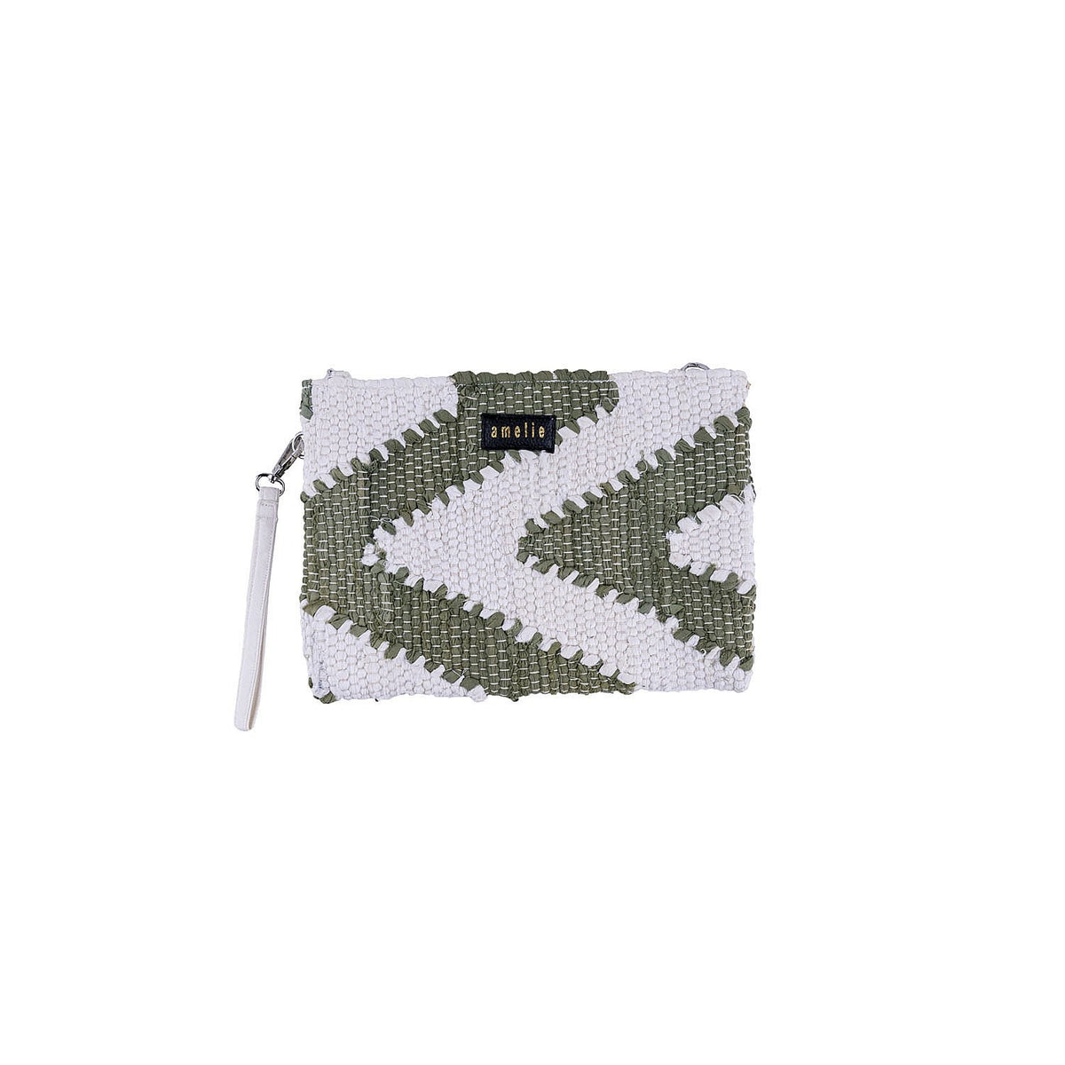 AMELIE Γυναικεία Τσάντα Υφασμα Πράσινο 20.3799-GREEN 1826076